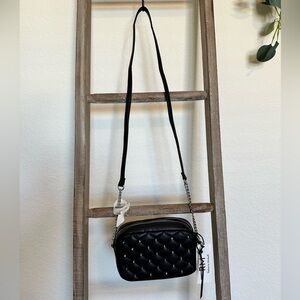 Black Quilted Rebecca Minkoff Crossbody Bag NWT